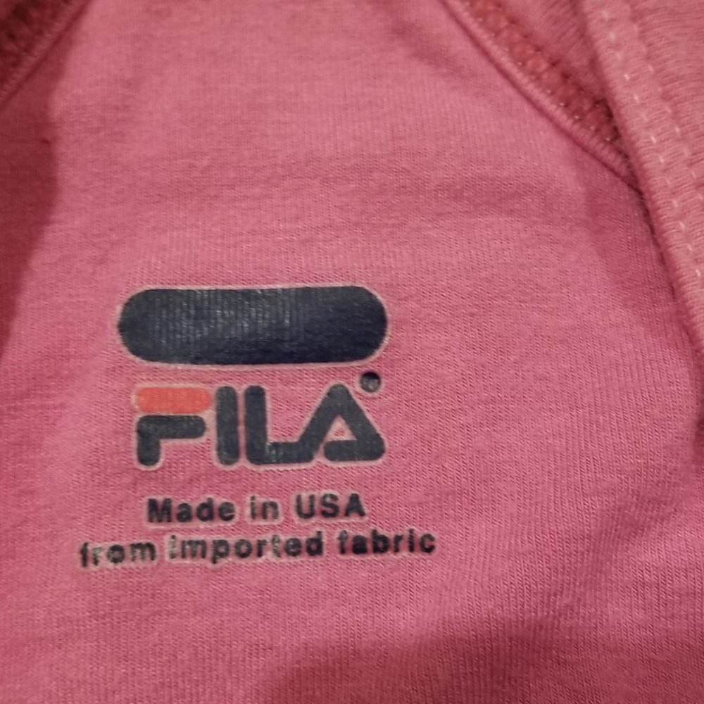 Bamboo Fila Racerback shelf bra camisole. S . Pink . Gently used - Picture 7 of 7